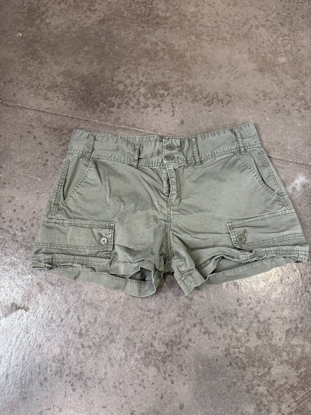 Calvin Klein Olive Green Cargo Shorts